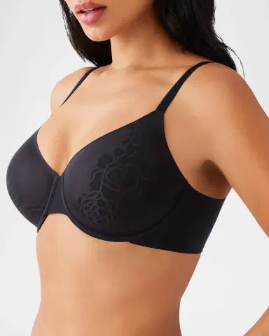 Wacoal Confidence Boost Floral Burnout Full-Cup Bra | Thumbnail 4
