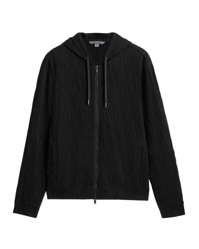 Men 's Ihsan Textured Full-Zip Hoodie