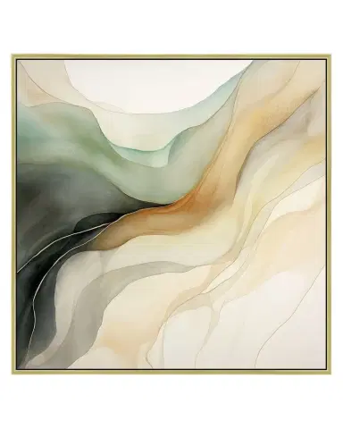 Prestige Arts "Guilded Greens 4" Framed Giclee | Thumbnail 1 Prestige Arts "Guilded Greens 4" Framed Giclee | Thumbnail 1