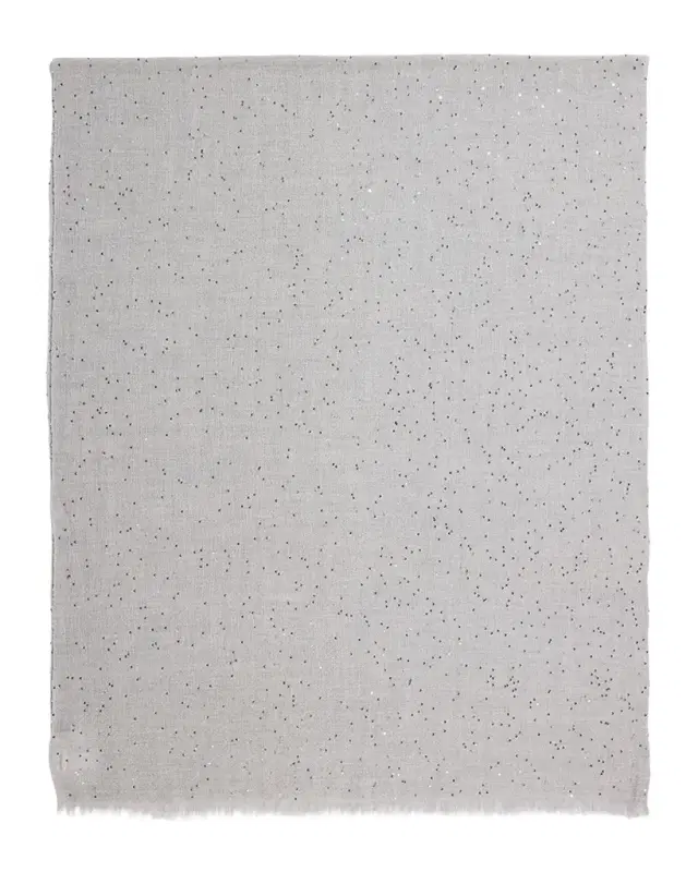 Brunello Cucinelli Cashmere-Blend Speckled Scarf
