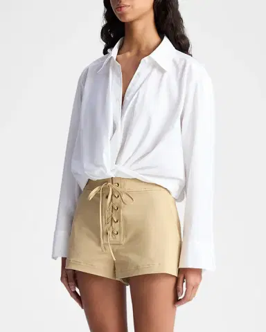 A.L.C. Leo Long-Sleeve Top | Thumbnail 4