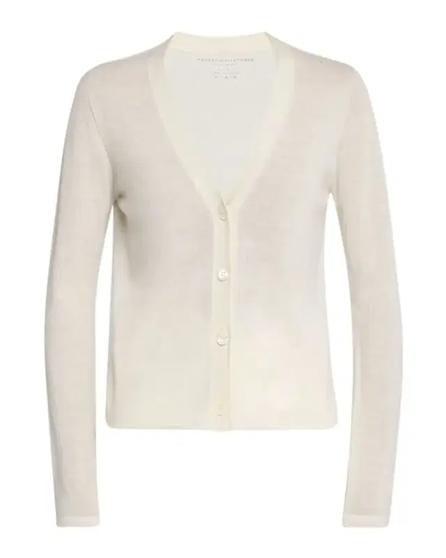 Majestic Filatures Machine Washable Cashmere Cardigan