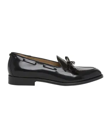 Valentino Garavani Men's Bowshire Leather Loafers | Thumbnail 1