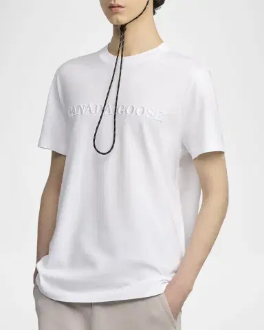 Canada Goose Men's Emerson Wordmark T-Shirt | Thumbnail 6 Canada Goose Men's Emerson Wordmark T-Shirt | Thumbnail 6