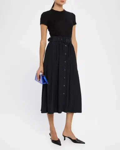 Ramy Brook Sylvie Belted Midi Dress | Thumbnail 2 Ramy Brook Sylvie Belted Midi Dress | Thumbnail 2
