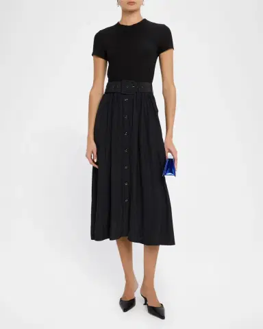 Ramy Brook Sylvie Belted Midi Dress | Thumbnail 4 Ramy Brook Sylvie Belted Midi Dress | Thumbnail 4