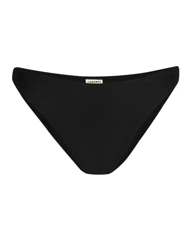 Jean Solid Scoop Bikini Bottoms