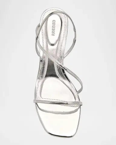 Simkhai Bridget Metallic Wedge Strappy Sandals | Thumbnail 6 Simkhai Bridget Metallic Wedge Strappy Sandals | Thumbnail 6
