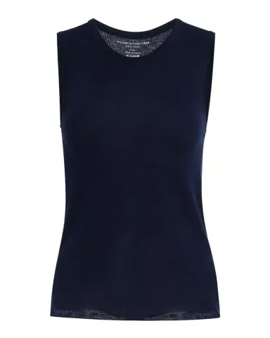 MAJESTIC FILATURES Machine-Washable Cashmere Sleeveless Sweater | Thumbnail 1
