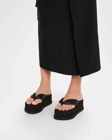Cult Gaia CG Leather Platforms | Thumbnail 2