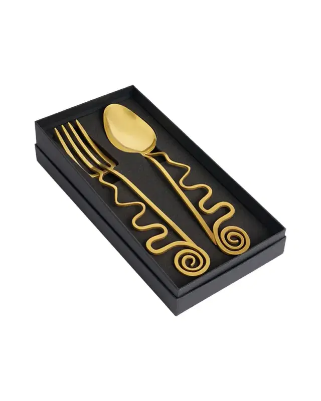 L 'Objet Spirale Serving Set