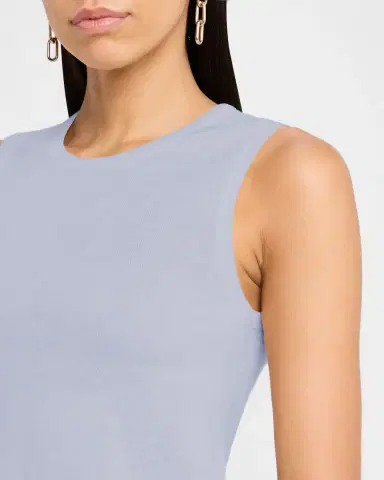 MAJESTIC FILATURES Machine-Washable Cashmere Sleeveless Sweater | Thumbnail 5