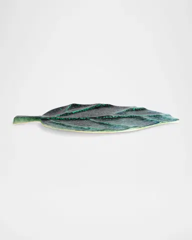 L 'Objet Cenote Medium Leaf Platter | Thumbnail 2