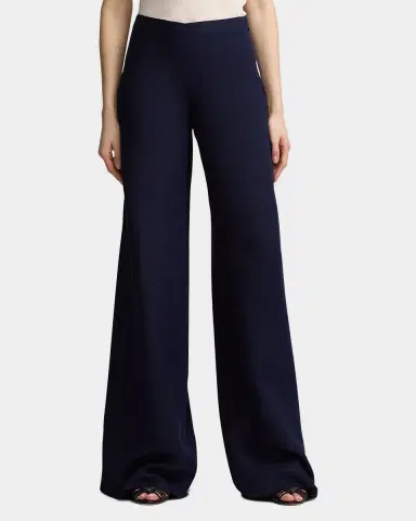 Ralph Lauren Collection Daria Linen Wide-Leg Pants | Thumbnail 4