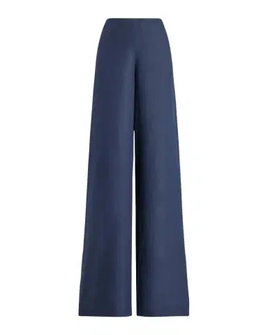 Ralph Lauren Collection Daria Linen Wide-Leg Pants | Thumbnail 1