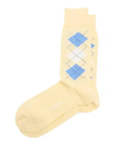 Pantherella Men 's Irwin Egyptian Cotton Argyle Crew Socks | Thumbnail 1