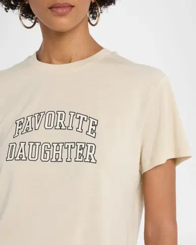 Favorite Daughter Cropped Collegiate T-Shirt | Thumbnail 5 Favorite Daughter Cropped Collegiate T-Shirt | Thumbnail 5