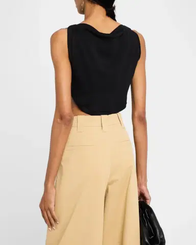 A.L.C. Mae Cropped High-Neck Top | Thumbnail 3