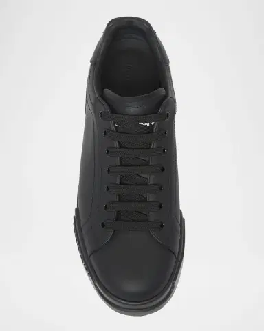 Dolce & Gabbana Men's Portofino Calfskin Low-Top Sneakers | Thumbnail 6