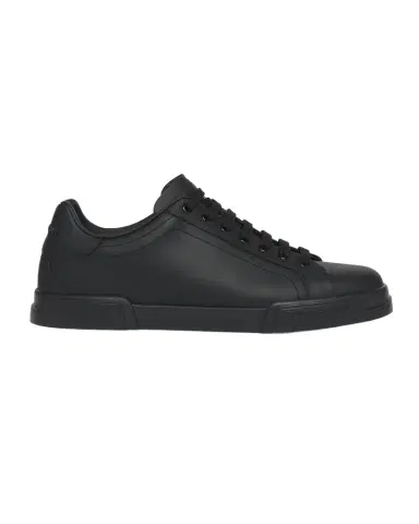 Dolce & Gabbana Men's Portofino Calfskin Low-Top Sneakers | Thumbnail 1