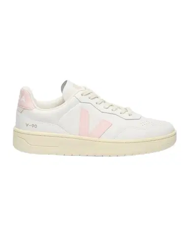 Veja V-90 Bicolor Low-Top Sneakers | Thumbnail 1