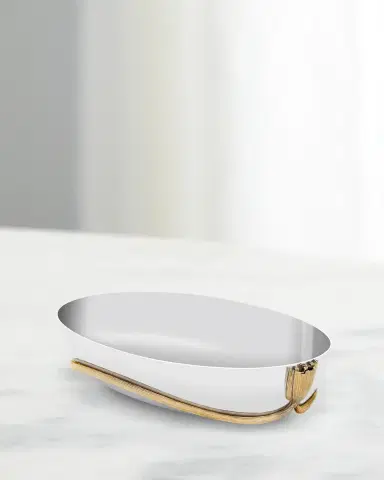 L 'Objet Deco Leaves Large Serving Boat | Thumbnail 1