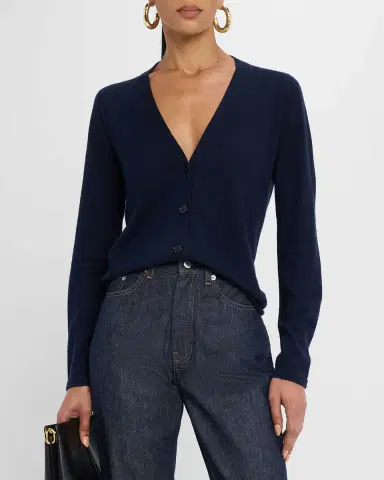 Majestic Filatures Machine Washable Cashmere Cardigan | Thumbnail 4