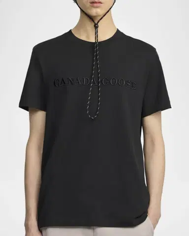 Canada Goose Men's Emerson Wordmark T-Shirt | Thumbnail 3 Canada Goose Men's Emerson Wordmark T-Shirt | Thumbnail 3