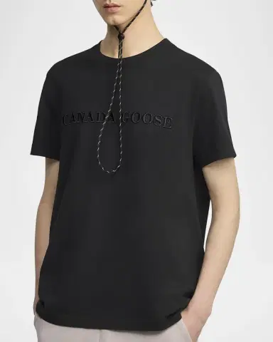 Canada Goose Men's Emerson Wordmark T-Shirt | Thumbnail 6 Canada Goose Men's Emerson Wordmark T-Shirt | Thumbnail 6