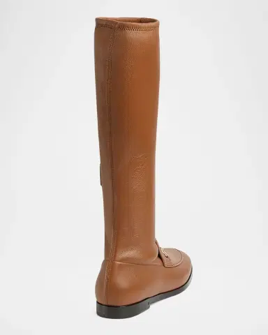 Gucci Jordaan Nappa Knee-High Boots | Thumbnail 3