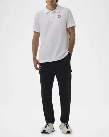 Canada Goose Men 's Beckley Polo Shirt | Thumbnail 2 Canada Goose Men 's Beckley Polo Shirt | Thumbnail 2