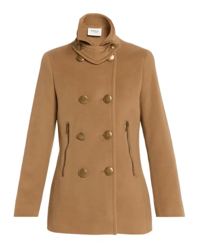 Akris punto Cashmere and Wool-Blend Top Coat