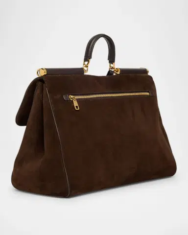 Dolce & Gabbana My Sicily Suede Top-Handle Bag | Thumbnail 2 Dolce & Gabbana My Sicily Suede Top-Handle Bag | Thumbnail 2