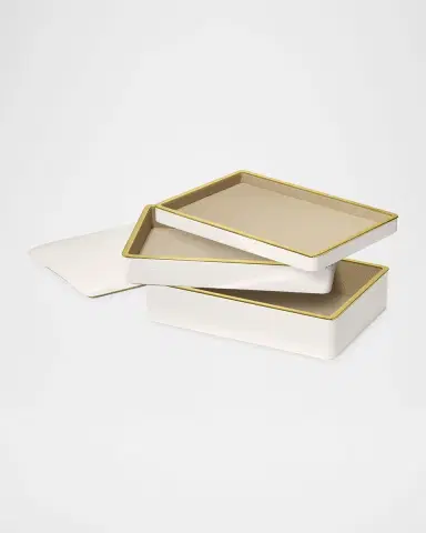 AERIN Piero Large Stacked Jewelry Box | Thumbnail 2