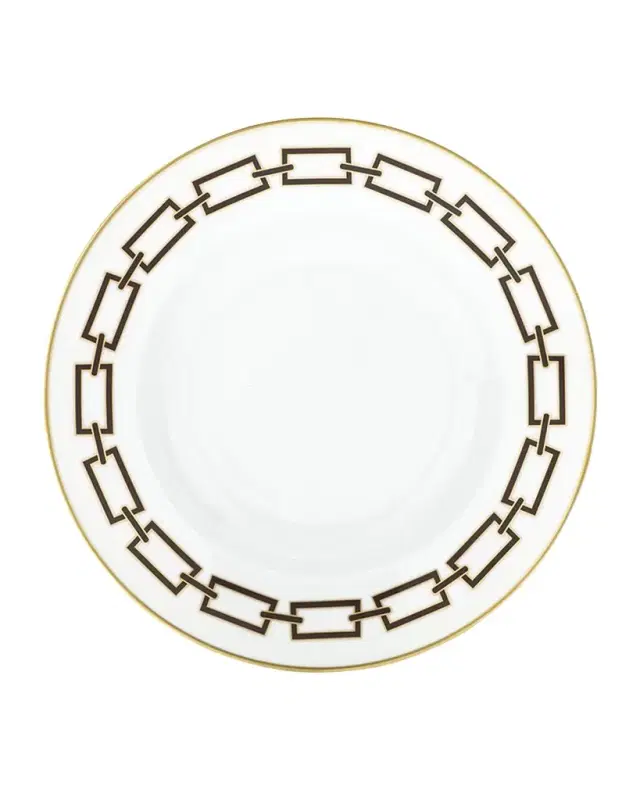GINORI 1735 Catene Ebano Soup Plate