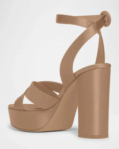 Gianvito Rossi Crisscross Ankle-Strap Platform Sandals | Thumbnail 3