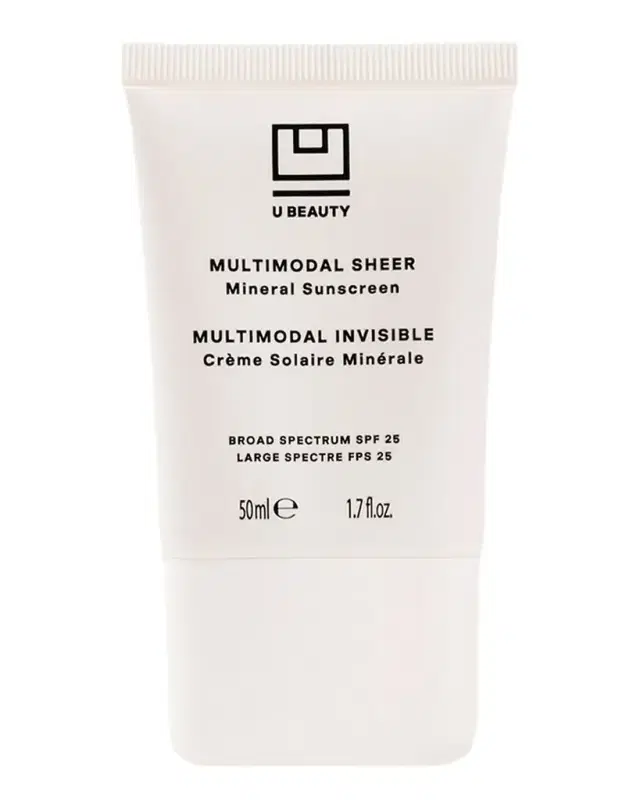 U Beauty Multimodal Sheer Mineral SPF 25 Sunscreen, 1.7 oz.