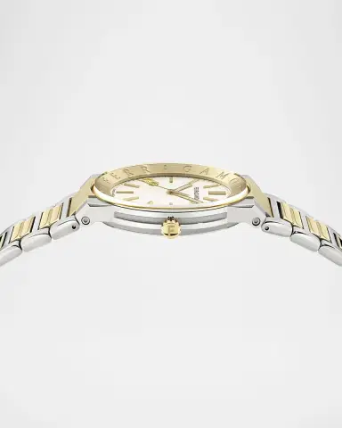 Ferragamo Sapphire Logo 41mm Two Tone Bracelet Watch | Thumbnail 2