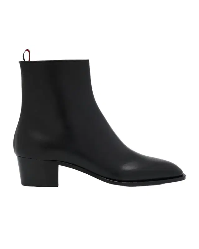 Christian Louboutin Men 's Ziggissimo Forever Leather Ankle Boots