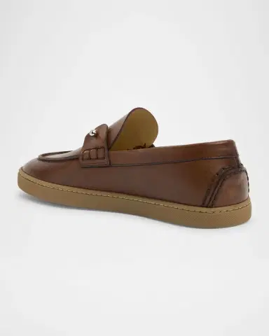 Christian Louboutin Men's Chambeliboat Leather Loafers | Thumbnail 2 Christian Louboutin Men's Chambeliboat Leather Loafers | Thumbnail 2