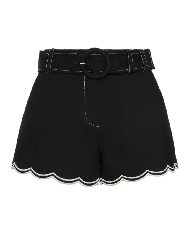 Ramy Brook Violeta Belted Shorts
