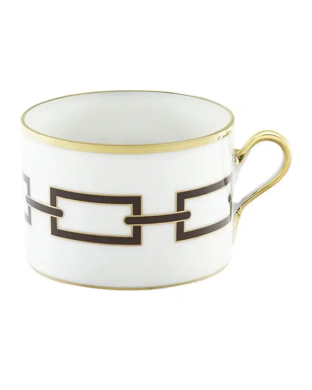 Ginori 1735 Catene Ebano Tea Cup, 7.75 oz.