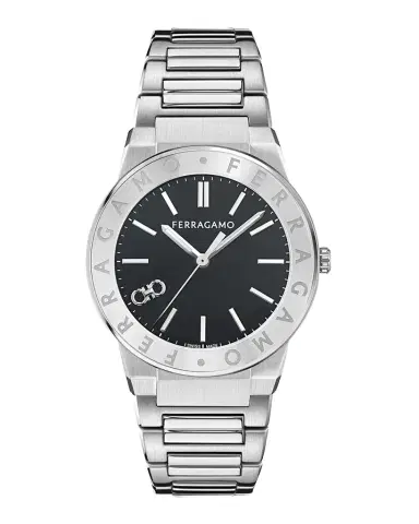 Ferragamo Sapphire Logo 41mm Stainless Steel Bracelet Watch | Thumbnail 1