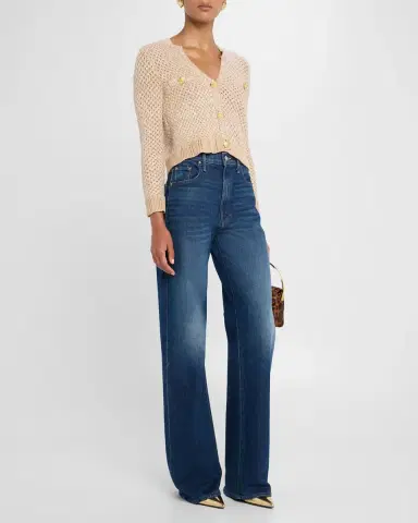 L'Agence Blanca Sequined Knit Cardigan | Thumbnail 2 L'Agence Blanca Sequined Knit Cardigan | Thumbnail 2