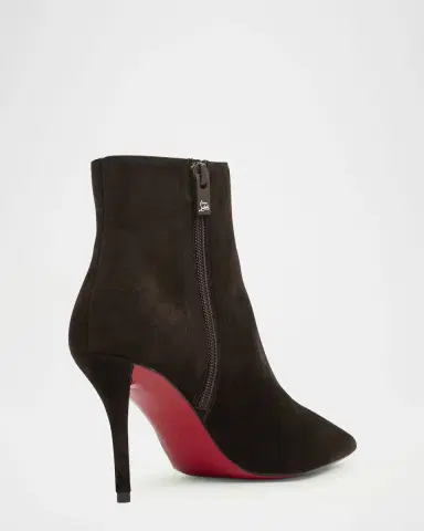Christian Louboutin 80mm Miss Z Suede Booties | Thumbnail 2