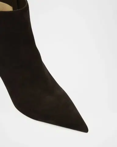 Christian Louboutin 80mm Miss Z Suede Booties | Thumbnail 3