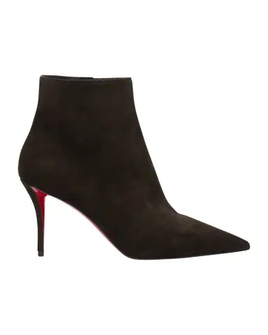 Christian Louboutin 80mm Miss Z Suede Booties | Thumbnail 1