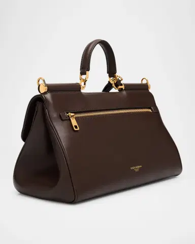 Dolce & Gabbana My Sicily Leather Top-Handle Bag | Thumbnail 2 Dolce & Gabbana My Sicily Leather Top-Handle Bag | Thumbnail 2