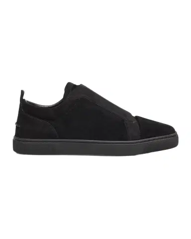 Christian Louboutin Men's St Louis Suede Slip-On Sneakers | Thumbnail 1