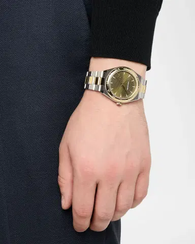Ferragamo Vega Upper East 40mm Two Tone Bracelet Watch | Thumbnail 2